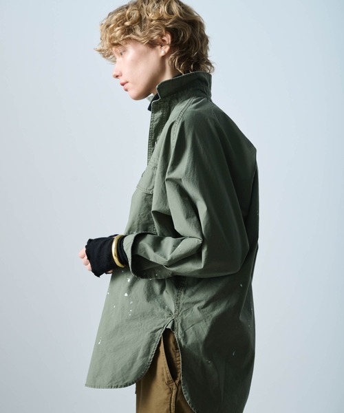 ブラウス シャツ 「KHA:KI / カーキ」HAND PAINT SHIRTS レディース kha:ki ブラウス シャツ 「KHA:KI / カーキ」HAND PAINT SHIRTS