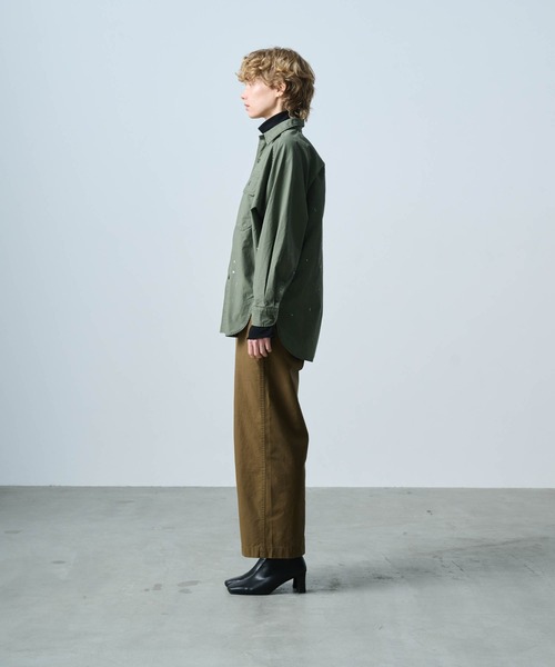 ブラウス シャツ 「KHA:KI / カーキ」HAND PAINT SHIRTS レディース kha:ki ブラウス シャツ 「KHA:KI / カーキ」HAND PAINT SHIRTS