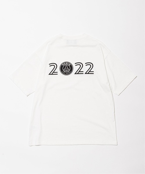 「PARIS SAINT-GERMAIN」 半袖Tシャツ MEDIUM ホワイト メンズ