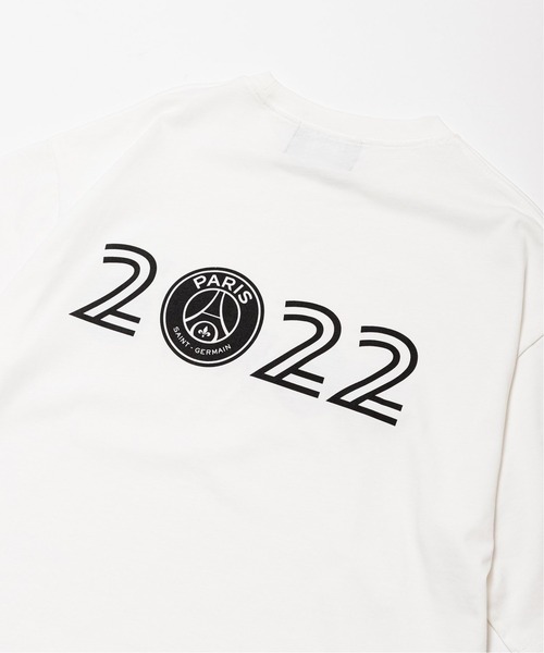 「PARIS SAINT-GERMAIN」 半袖Tシャツ MEDIUM ホワイト メンズ