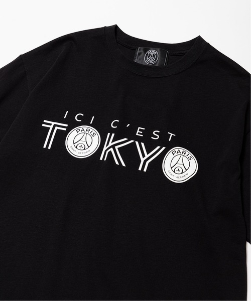 「PARIS SAINT-GERMAIN」 半袖Tシャツ MEDIUM ホワイト メンズ