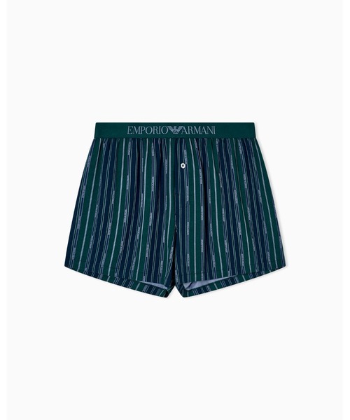 [EMPORIO ARMANI UW] EAラベルバンディングストライプトランクス EMPORIO ARMANI メンズトランクス（サイズ（S/M/L）：LL（XL