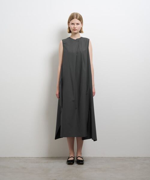 シンメ/SINME/Vネックオープンシャツワンピース/ベージュ/板谷由夏 SINME(シンメ)のVネックオールインワン通販 | 集英社HAPPY PLUS