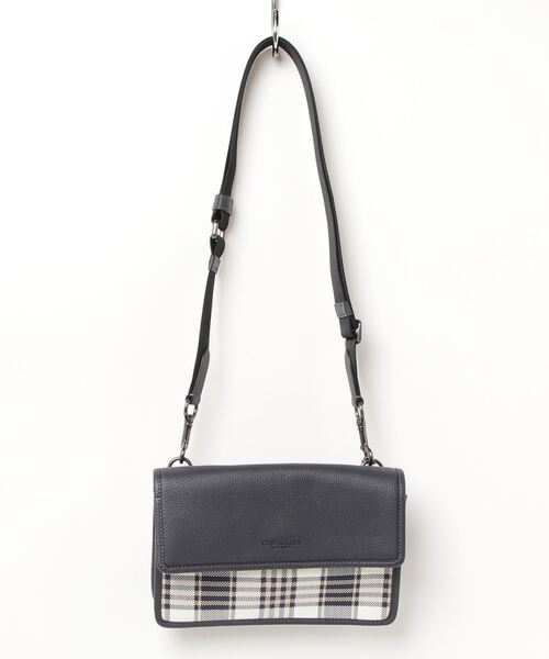 COACH 「COACH」 ショルダーバッグ - ネイビー メンズ