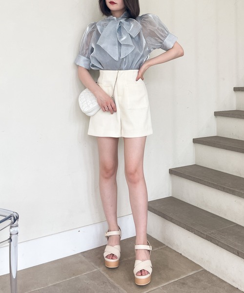 「Heather」 ヒールサンダル L アイボリー レディース_画像9