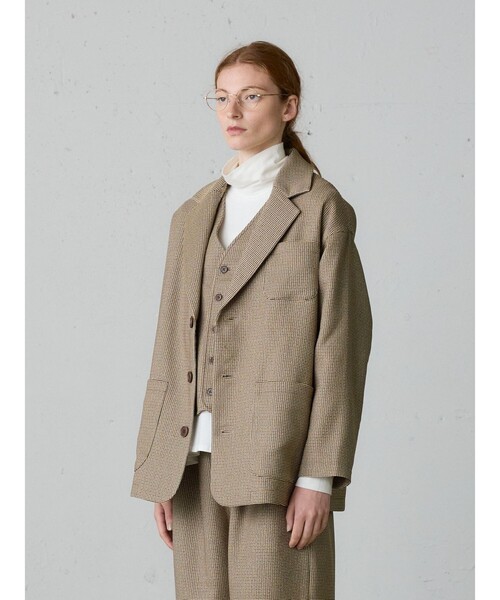 MidiUmi（ミディウミ） ダウンコート ダウンジャケット テーラード