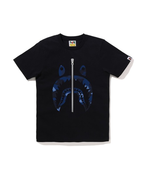 A BATHING APE（アベイシングエイプ） tシャツ COLOR CAMO SHARK TEE