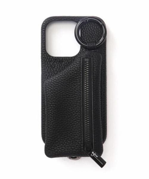 【開封のみ未使用】ajew iPhone15pro ケース black iPhone15Pro / black 【ひも付き】 (発送はご注文から3営業日