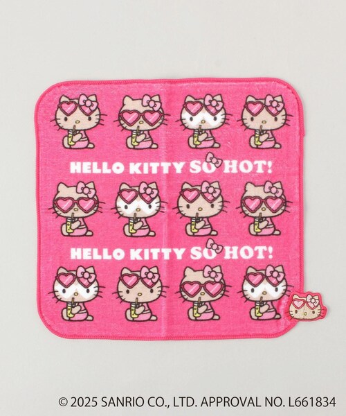 ハローキテイ　ご当地大判ハンドタオル　21枚セット売り 212 KITCHEN STORE 日焼けハローキティ 刺繍ハンドタオル PK