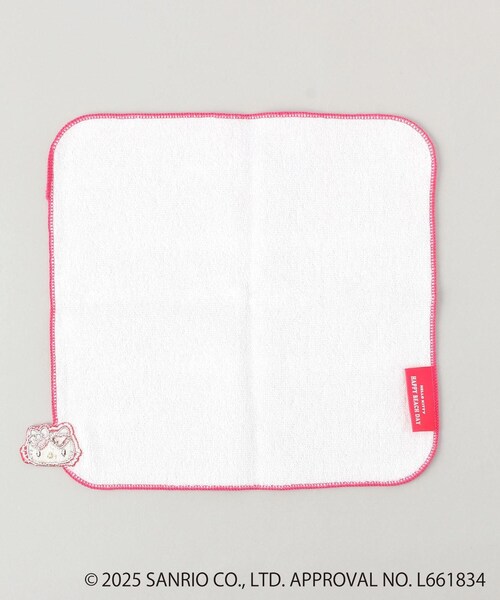 212 KITCHEN STORE 日焼けハローキティ 刺繍ハンドタオル PK
