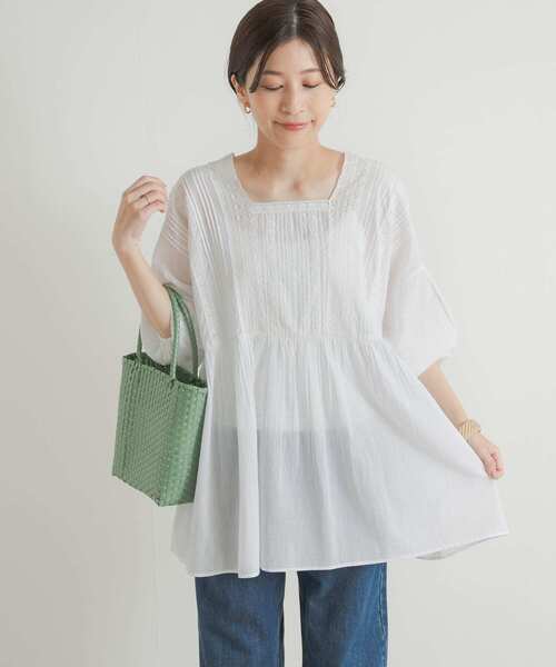 「URBAN RESEARCH DOORS」 長(zhǎng)袖チュニック MEDIUM ブラック レディース
