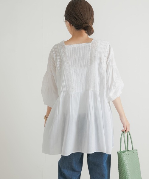 「URBAN RESEARCH DOORS」 長(zhǎng)袖チュニック MEDIUM ブラック レディース