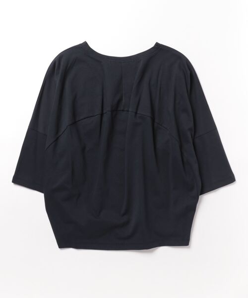 「Gready Brilliant」 ドルマンスリーブカットソー 38 ネイビー レディース
