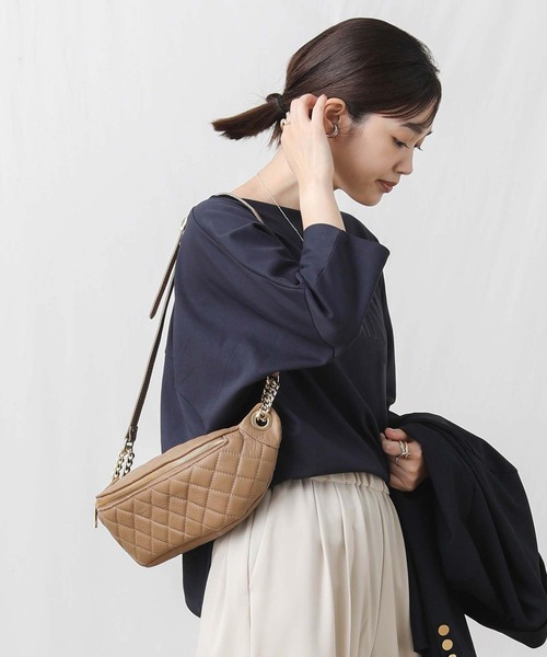「Gready Brilliant」 ドルマンスリーブカットソー 38 ネイビー レディース