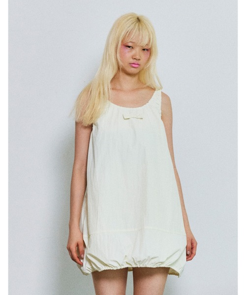 ワンピース 「RS」「little sunny bite」nylon mini dress