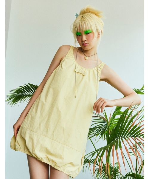 ワンピース 「RS」「little sunny bite」nylon mini dress_3
