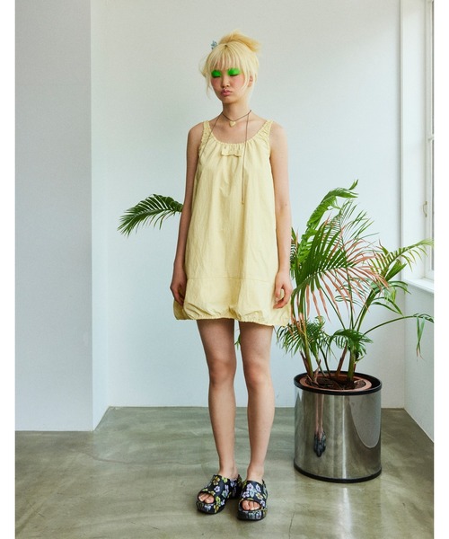 ワンピース 「RS」「little sunny bite」nylon mini dress_17