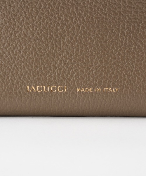 IACUCCI アバ　ハーフウォレットCERVO/トープ イアクッチ IACUCCI アバ ハーフウォレット CERVO （taupe