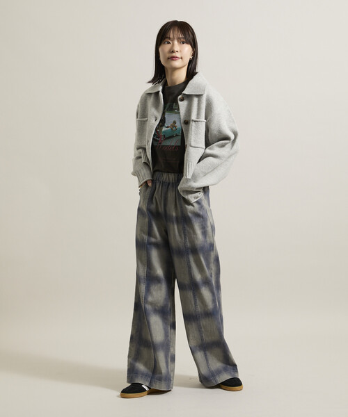 パンツ グラデーションワイドパンツ/イージーパンツ レディース | FREAK'S STORE | 17