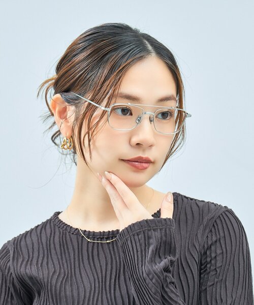 【zoff UNITED ARROWS】クリアフレーム 眼鏡 UNITED ARROWS（ユナイテッドアローズ） 伊達メガネ メガネ 眼鏡 Zoff