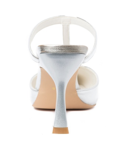 「R&E」 ミュール 22cm アイボリー レディース_画像7