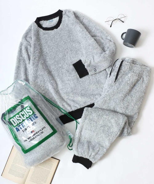 DISCUS パジャマ DISCUS/ディスカス セットアップ ボアフリース