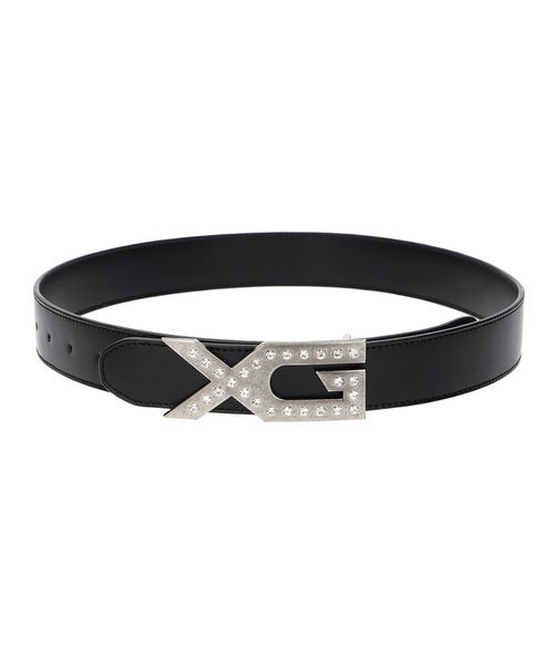 X-girl（エックスガール） ベルト XG EMBLEM BUCKLE FAUX LEATHER BELT