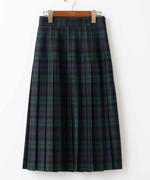 スカート O'NEIL OF DUBLIN オニールオブダブリン オールラウンド プリーツスカート 73cmの画像