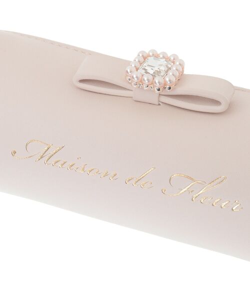 Maison de FLEUR ポーチ ピンクマニアロングポーチ レディース
