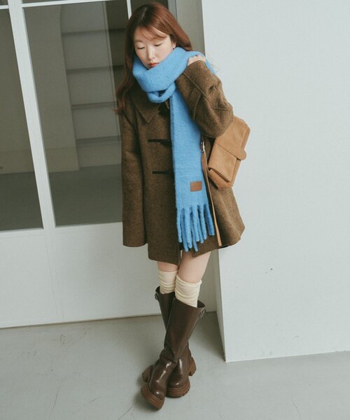 Kastane（カスタネ） コート アウター 「ベスト付き」ダッフルフレア