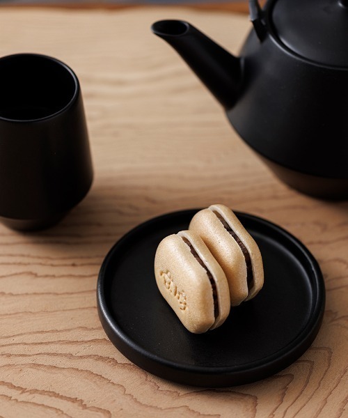 kuros'（クロス） 食器 美濃焼フラットリム プレート皿 マット 12cm