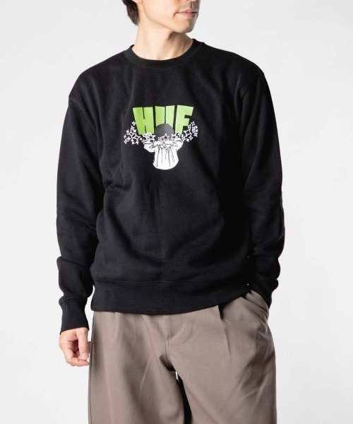 HUF（ハフ） トレーナー スウェット HUF DAZED CREWNECK デイズド