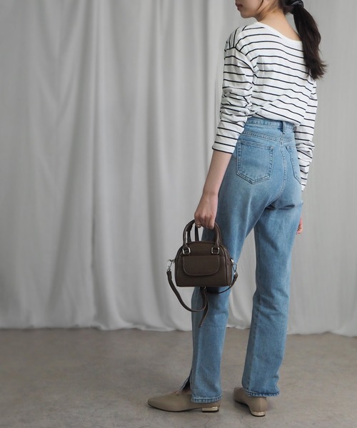 「minia」 フラットパンプス S ブラック レディース_画像4