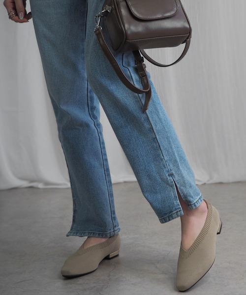 「minia」 フラットパンプス S ブラック レディース_画像5