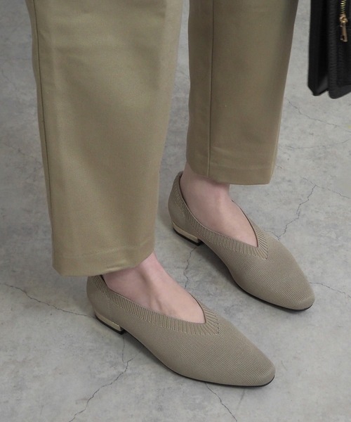 「minia」 フラットパンプス S ブラック レディース_画像8