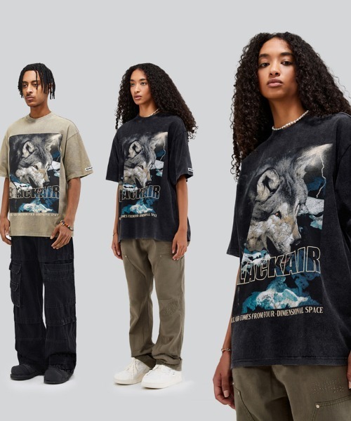 「Ressaca」 半袖Tシャツ L ブラック メンズ_画像2
