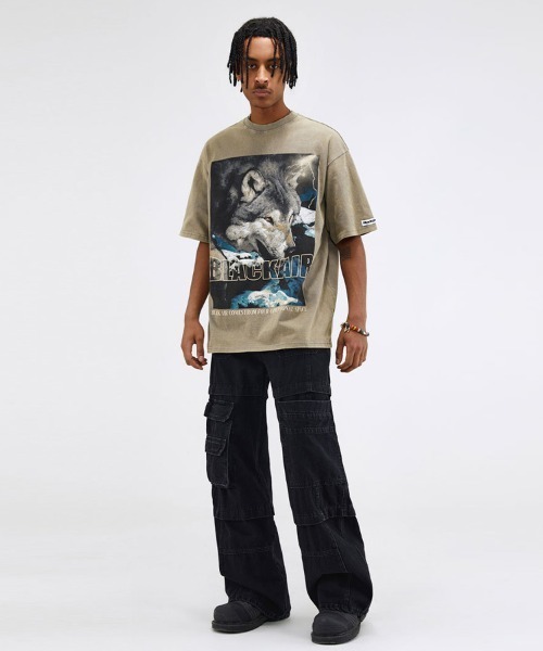 「Ressaca」 半袖Tシャツ L ブラック メンズ_画像8