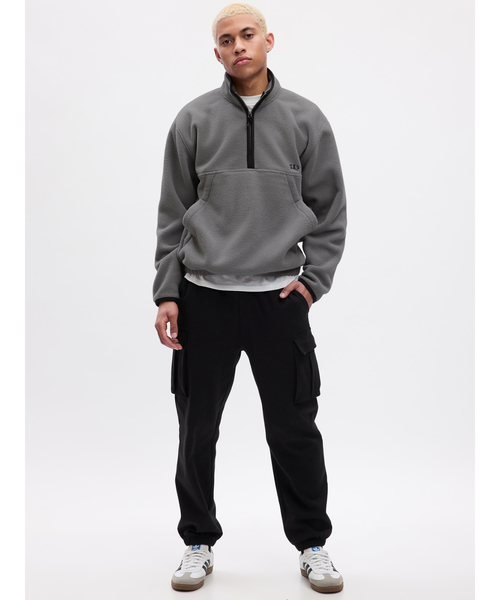 「GAP」 ブルゾン X-SMALL ベージュ メンズ_画像5