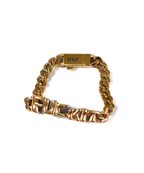 HUF（ハフ） ブレスレット 「C-HUF2」「HUF/ハフ」FUCK IT WARPED ID