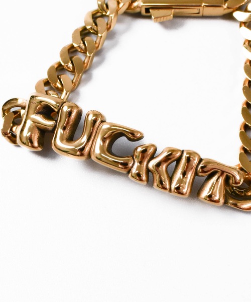 HUF（ハフ） ブレスレット 「C-HUF2」「HUF/ハフ」FUCK IT WARPED ID