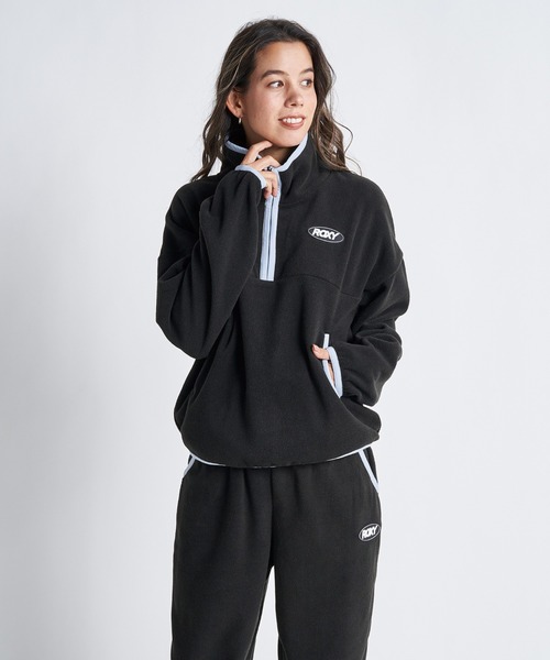 「ROXY」 スウェットカットソー SMALL ベージュ レディース_画像3