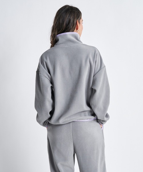 「ROXY」 スウェットカットソー SMALL ベージュ レディース_画像4