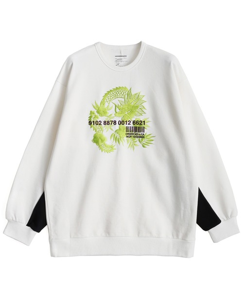 SHAREEF（シャリーフ） スウェットカットソー 1 パープル メンズ