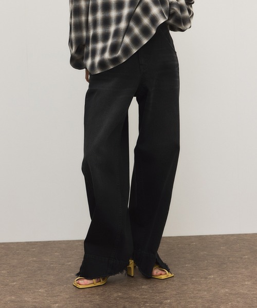 ADAM ET ROPE'（アダムエロペ） ジーンズ デニム デニムパンツ ルーズ