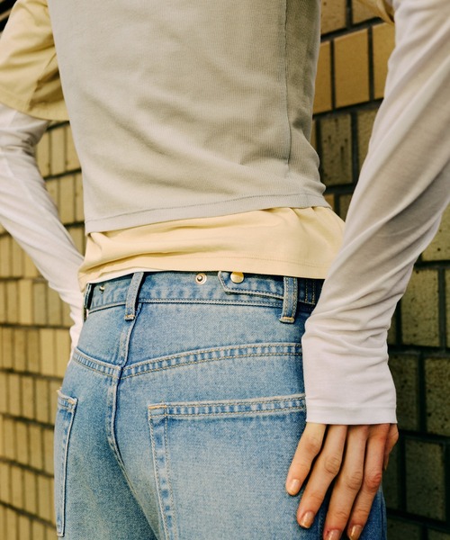 ADAM ET ROPE'（アダムエロペ） ジーンズ デニム デニムパンツ ルーズ