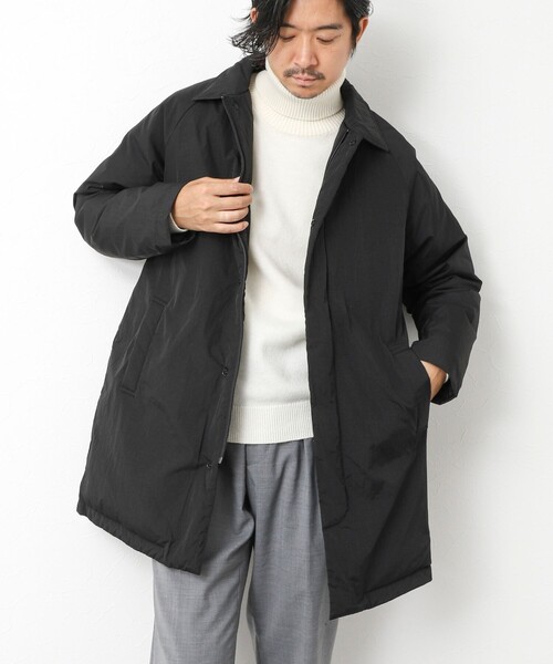 TAION（タイオン） ダウンジャケット M ネイビー メンズ : ZOZOTOWN