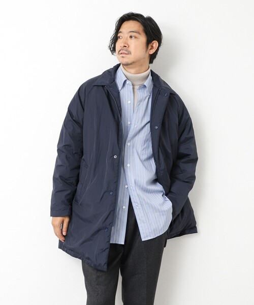 TAION（タイオン） ダウンジャケット M ネイビー メンズ : ZOZOTOWN