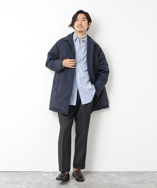 TAION（タイオン） ダウンジャケット M ネイビー メンズ : ZOZOTOWN