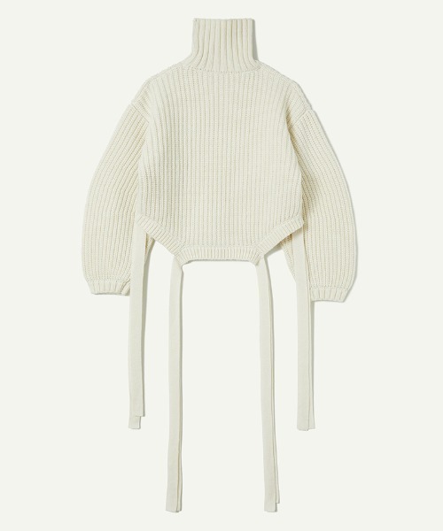 leinwande（ラインヴァンド） 長袖ニット ONE SIZE ホワイト