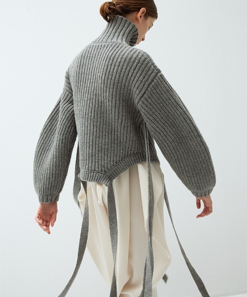 leinwande（ラインヴァンド） 長袖ニット ONE SIZE ホワイト